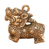 Maxbell Mini Kylin Figurine Home Decoration Desktop Sculpture Kylin Keychain Pendant