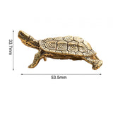 Maxbell Turtle Statue Sculpture Bookshelf Tea Pet for Tea Lovers Home Office Tearoom