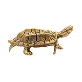 Maxbell Turtle Statue Sculpture Bookshelf Tea Pet for Tea Lovers Home Office Tearoom