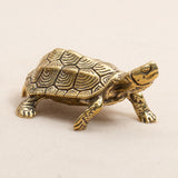 Maxbell Turtle Statue Sculpture Bookshelf Tea Pet for Tea Lovers Home Office Tearoom