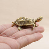 Maxbell Turtle Statue Sculpture Bookshelf Tea Pet for Tea Lovers Home Office Tearoom