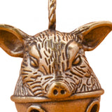Maxbell Pig Head Keychain Pendant Gift Feng Shui Home Decor Small Pig Head Ornaments