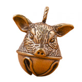 Maxbell Pig Head Keychain Pendant Gift Feng Shui Home Decor Small Pig Head Ornaments