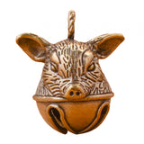 Maxbell Pig Head Keychain Pendant Gift Feng Shui Home Decor Small Pig Head Ornaments