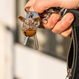 Maxbell Pig Head Keychain Pendant Gift Feng Shui Home Decor Small Pig Head Ornaments