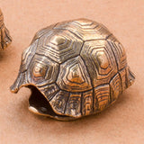 Maxbell Turtle Shell Keychain Pendant Good Luck Feng Shui Mini Turtle Shell Figurine