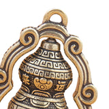 Maxbell Gourd Brass Keychains Small Brass Ornament for Vehicle Car Housewarming