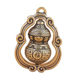 Maxbell Gourd Brass Keychains Small Brass Ornament for Vehicle Car Housewarming