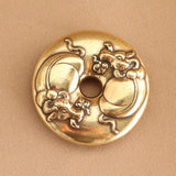 Maxbell Cattle Chinese Feng Shui Pendant Mini Chinese New Year Gift Hanging Ornament