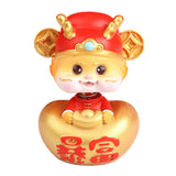 Maxbell Miniature Figurines Gift Desktop for Living Room Bookshelf Dragon Collectors Style A