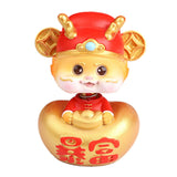 Maxbell Miniature Figurines Gift Desktop for Living Room Bookshelf Dragon Collectors Style A