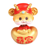 Maxbell Miniature Figurines Gift Desktop for Living Room Bookshelf Dragon Collectors Style A