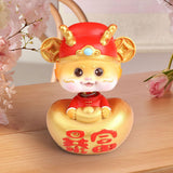 Maxbell Miniature Figurines Gift Desktop for Living Room Bookshelf Dragon Collectors Style A