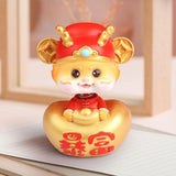 Maxbell Miniature Figurines Gift Desktop for Living Room Bookshelf Dragon Collectors Style A