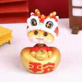 Maxbell Miniature Figurines Gift Desktop for Living Room Bookshelf Dragon Collectors Style B