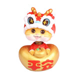 Maxbell Miniature Figurines Gift Desktop for Living Room Bookshelf Dragon Collectors Style B