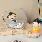 Maxbell Figurines Statue Decoration Centerpiece Fengshui for Festival Bedroom Office style C