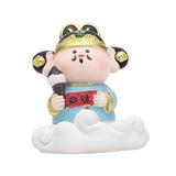 Maxbell Figurines Statue Decoration Centerpiece Fengshui for Festival Bedroom Office style C