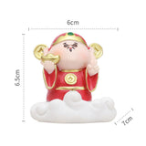 Maxbell Figurines Statue Decoration Centerpiece Fengshui for Festival Bedroom Office style D