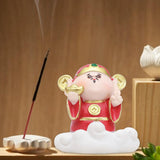 Maxbell Figurines Statue Decoration Centerpiece Fengshui for Festival Bedroom Office style D