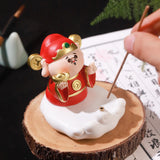 Maxbell Figurines Statue Decoration Centerpiece Fengshui for Festival Bedroom Office style D