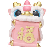 Maxbell Lion Ornament Figurine New Year Decoration 2024 for Home Office Housewarming Style A