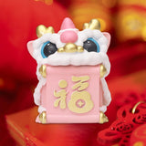 Maxbell Lion Ornament Figurine New Year Decoration 2024 for Home Office Housewarming Style A