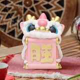 Maxbell Lion Ornament Figurine New Year Decoration 2024 for Home Office Housewarming Style B