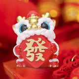Maxbell Lion Ornament Figurine New Year Decoration 2024 for Home Office Housewarming Style C
