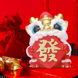 Maxbell Lion Ornament Figurine New Year Decoration 2024 for Home Office Housewarming Style C
