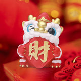 Maxbell Lion Ornament Figurine New Year Decoration 2024 for Home Office Housewarming Style D