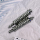Maxbell Mezuzah Scroll Door Decoration Alloy Ornament Mezuzah Ornament Home Blessing