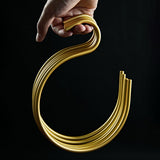 Maxbell S Hanging Hook Closet Hook Metal Aluminum Alloy Hook for Clothes Plants Home gold