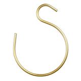 Maxbell S Hanging Hook Closet Hook Metal Aluminum Alloy Hook for Clothes Plants Home gold