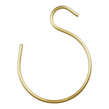 Maxbell S Hanging Hook Closet Hook Metal Aluminum Alloy Hook for Clothes Plants Home gold