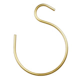 Maxbell S Hanging Hook Closet Hook Metal Aluminum Alloy Hook for Clothes Plants Home gold