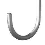 Maxbell Hanging Hook Closet Hook Organizer Aluminum Alloy Hook for Clothes Bags Cups Silver C Shaped