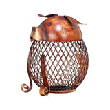 Maxbell Metal Dog Money Bank Reticulated Piggy Bank Cute for Birthday Christmas Gift