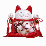 Maxbell Lucky Cat Money Bank Saving Jar for Housewarming Home Decor Business Opening Style A