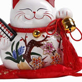 Maxbell Lucky Cat Money Bank Saving Jar for Housewarming Home Decor Business Opening Style B