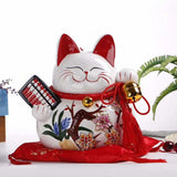 Maxbell Lucky Cat Money Bank Saving Jar for Housewarming Home Decor Business Opening Style B