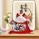Maxbell Lucky Cat Money Bank Saving Jar for Housewarming Home Decor Business Opening Style B