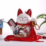 Maxbell Lucky Cat Money Bank Saving Jar for Housewarming Home Decor Business Opening Style B