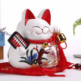 Maxbell Lucky Cat Money Bank Saving Jar for Housewarming Home Decor Business Opening Style B