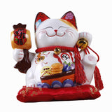 Maxbell Lucky Cat Money Bank Saving Jar for Housewarming Home Decor Business Opening Style C