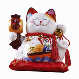 Maxbell Lucky Cat Money Bank Saving Jar for Housewarming Home Decor Business Opening Style C