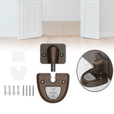 Maxbell Windproof Door Stopper Silent with Lock Function Door Stop for Bathroom Home coffee