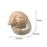 Maxbell Holding Nose Sculpture Funny Funny Bathroom Decor for Home Decorations Shelf Boy