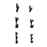 Maxbell Sword Display Stand Wall Mount Wooden for Wakizashi Sword Tanto Fishing Rods 1 Tier