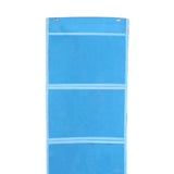 Maxbell Kindergarten Works Display Hanging Bag Wall Hanging for Library Pharmacy Use Blue